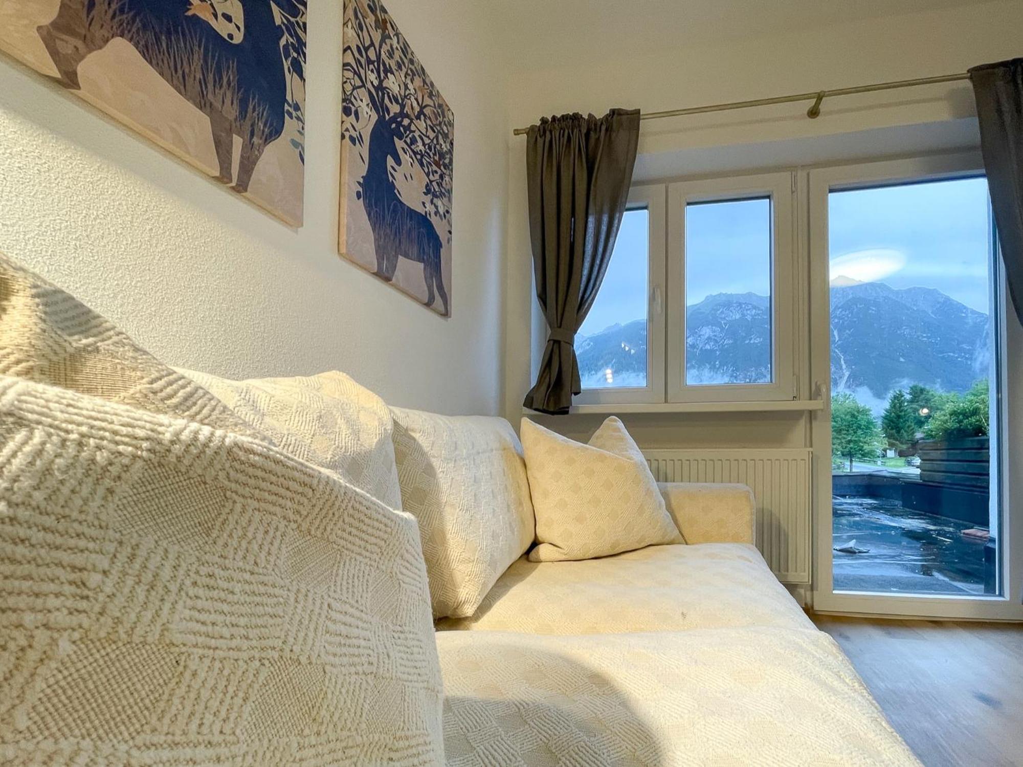 Ferienwohnung Haus Sabine Leutasch Exterior foto